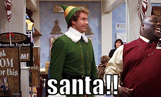 Buddy The Elf - Santa