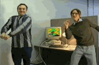 happy dance exciting gif