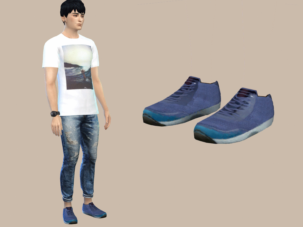 sims -  The Sims 4: Мужская обувь Tumblr_ndvtnyP75Y1tmlfido2_1280