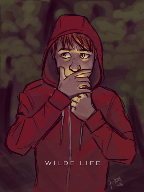 spectrumstungun:

Smokin’ in the woods. So hardcore.
Yet another fanart of Wilde Life by @lepas to procrastinate warm up between pages. This was 100% in my art comfort zone, so shoutout to Cliff for being the badly dressed angsty teen boy I latch onto in every story.
Also this happened I’m sorry


YES