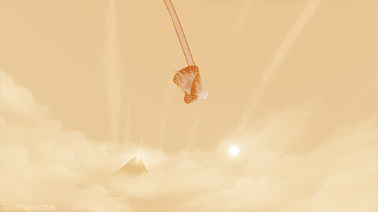 Image result for journey game flying gif