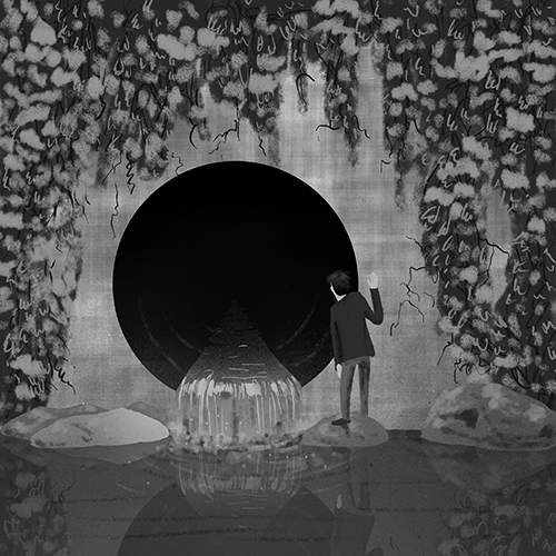  Day 443 “Drain GIF” by Matt Chinworth (follow his tumblr TypeSWAMP where he creates a new design every single day) Who&rsquo;s down there? 