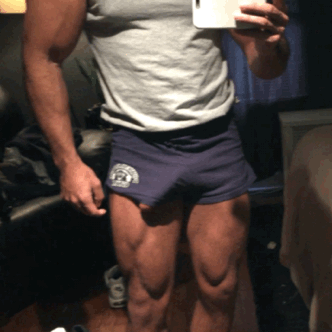 in Huge shorts cock