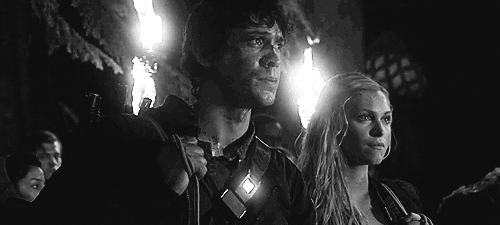 Clarke and Bellamy/The 100